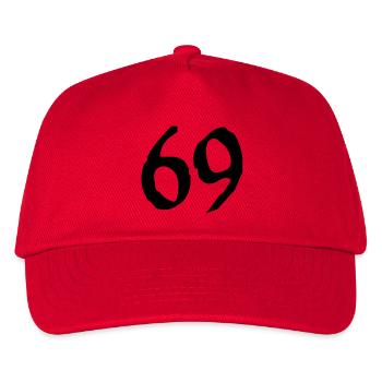 69_vec_1en - Kids’ Baseball Cap - red - Front