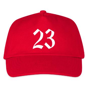 23 - Kinder Basecap - Rot - Vorne