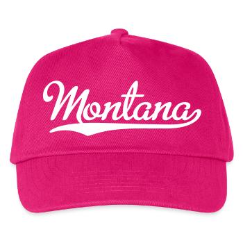 montana - Casquette de baseball Enfant - fuchsia - Devant