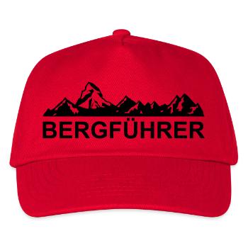 guide de montagne - Casquette de baseball Enfant - rouge - Devant