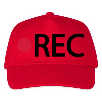 Rec - Kids’ Baseball Cap - red - Front
