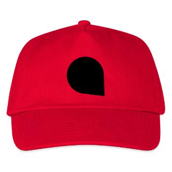 info-bulle Bubble message Discuter - Casquette de baseball Enfant - rouge - Devant