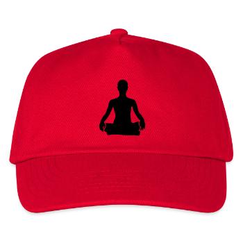 meditation - Kids’ Baseball Cap - red - Front