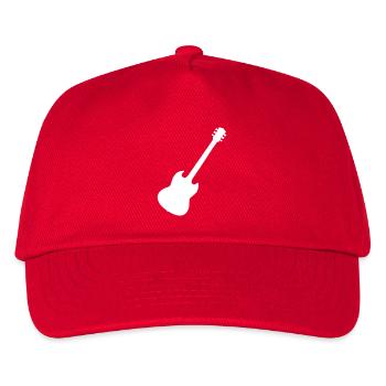 guitar - Kids’ Baseball Cap - red - Front