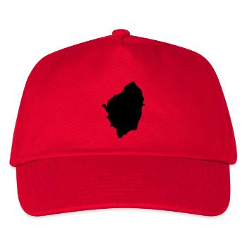Naxos - Kids’ Baseball Cap - red - Front