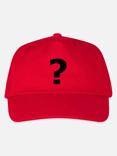 ? - Kinder Basecap - Rot