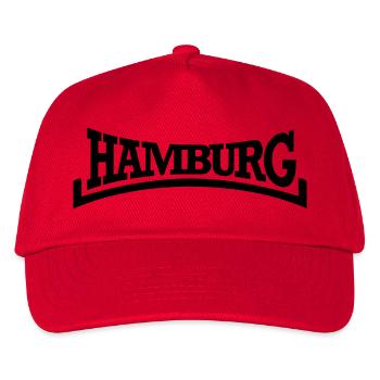 Hamburg Style - Kids’ Baseball Cap - red - Front