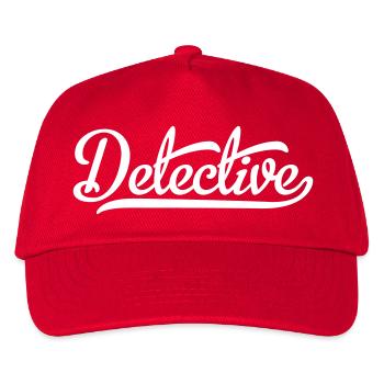 Détective - Casquette de baseball Enfant - rouge - Devant