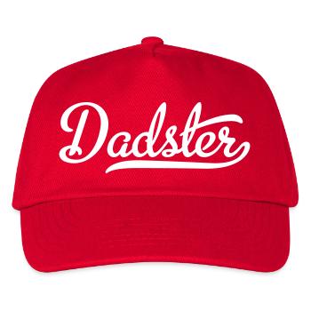Dadster - Kinder Basecap - Rot - Vorne