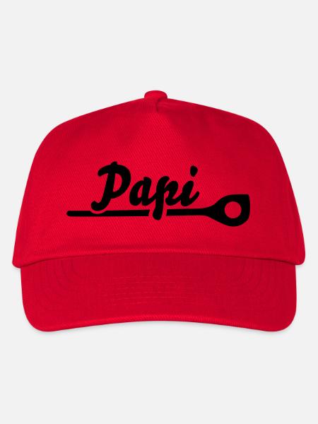 Papa - Casquette de baseball Enfant - rouge