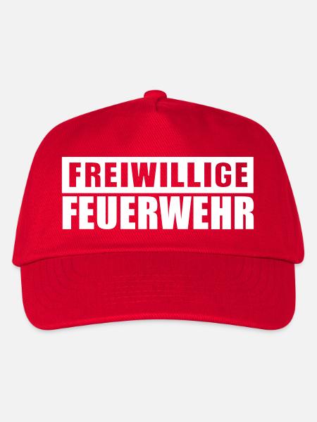 Freiwillige Feuerwehr - Kinder Basecap - Rot