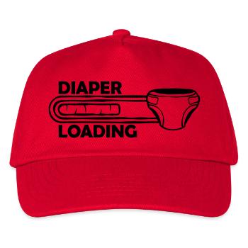 Chargement des couches Windel - Casquette de baseball Enfant - rouge - Devant