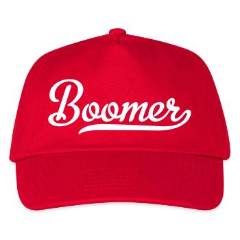 Boomer - Kinder Basecap - Rot - Vorne