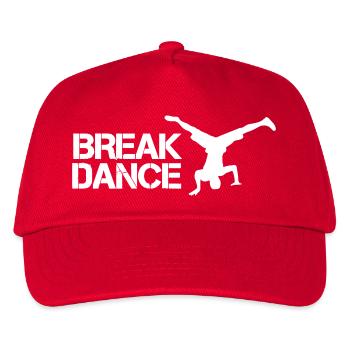 Break Dance 1 - Casquette de baseball Enfant - rouge - Devant