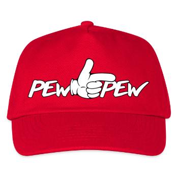 PewPew Handheld Laser Retro Graphic - Kids’ Baseball Cap - red - Front