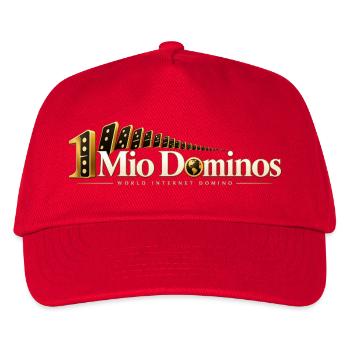 Mio Dominos Welt Dominos - Kinder Basecap - Rot - Vorne