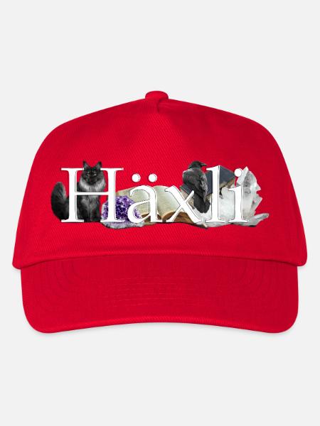 Häxli - Kinder Basecap - Rot