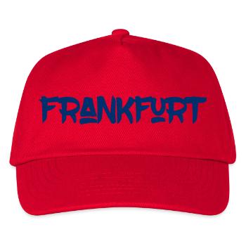 Frankfurt - Main - Hessen - Römer - Höchst - Kinder Basecap - Rot - Vorne