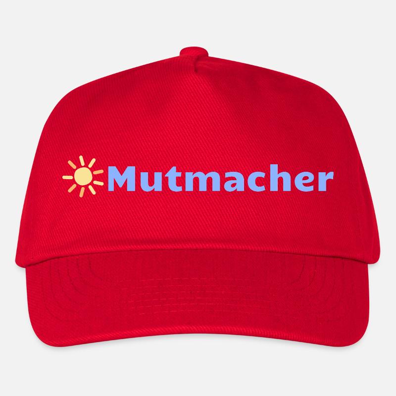 Mutmacher - Kinder Basecap - Rot