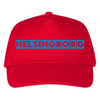 Helsingborg Block Letters - Kids’ Baseball Cap - red - Front