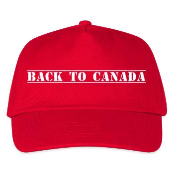 Canada Kanada - Kinder Basecap - Rot - Vorne
