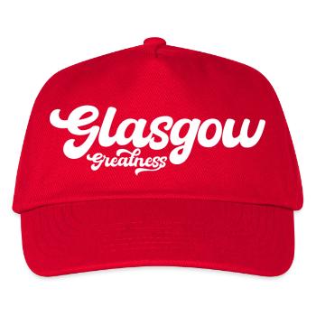 Glasgow Greatness, UK - Kids’ Baseball Cap - red - Front