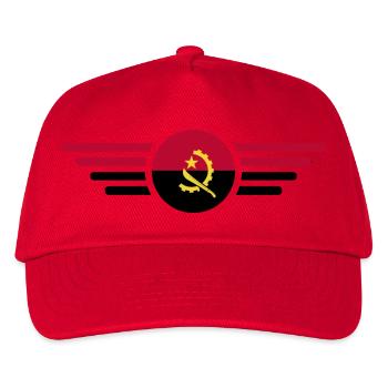 I Love Angola, Elegance Style Design T-Shirt - Kids’ Baseball Cap - red - Front