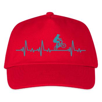 BMX - Kids’ Baseball Cap - red - Front