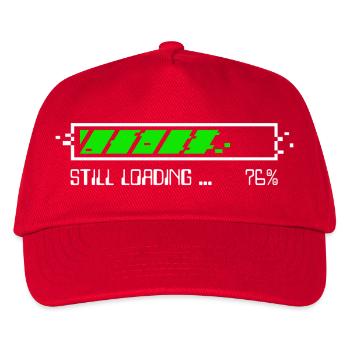 Noch lädend – Patience Gamer - BLC - Kinder Basecap - Rot - Vorne