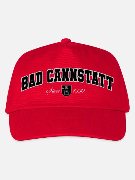 Bad Cannstatt  - Kinder Basecap - Rot