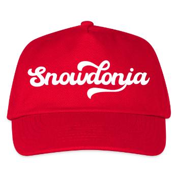 Snowdonia, National Parks - Kids’ Baseball Cap - red - Front