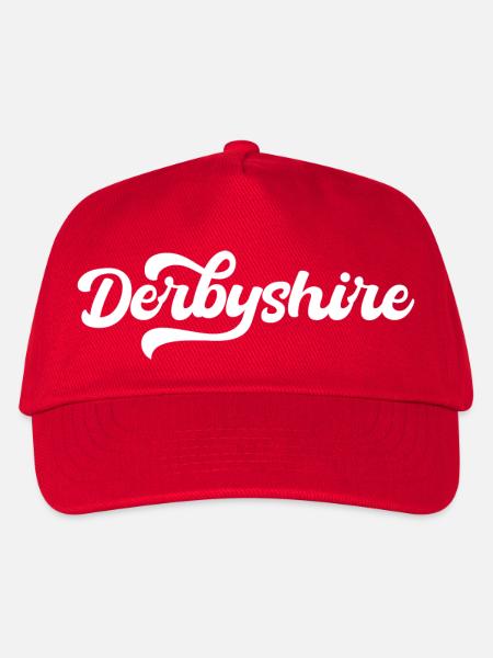 Derbyshire, National Park - Kids’ Baseball Cap - red