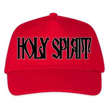 Heiliger Geist im Blackletter-Style - Kinder Basecap - Rot - Vorne