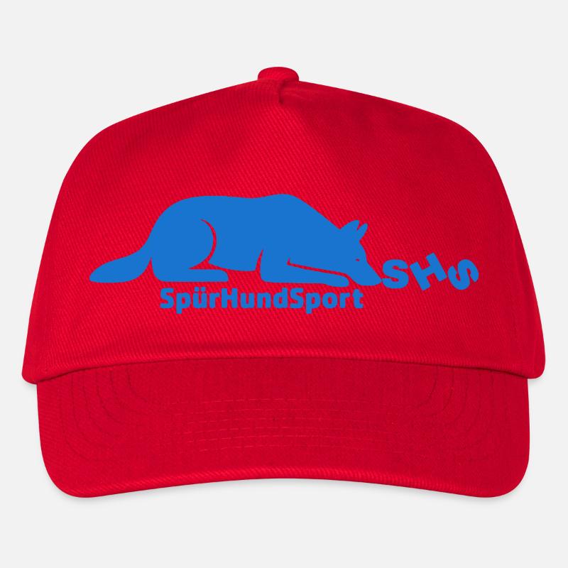 SHS Logo blau - Kinder Basecap - Rot
