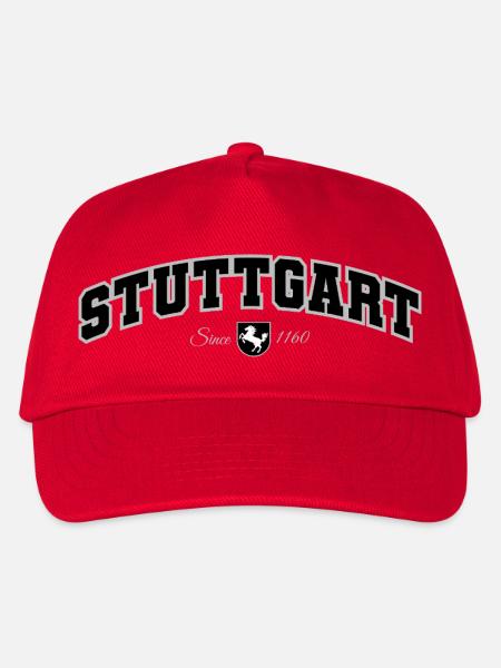 Stuttgart - Kinder Basecap - Rot