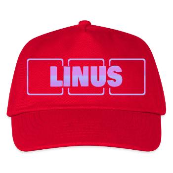 Linu - Casquette de baseball Enfant - rouge - Devant