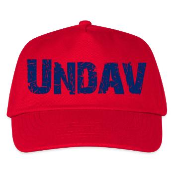 UNDAV German Soccer Star - Kinder Basecap - Rot - Vorne