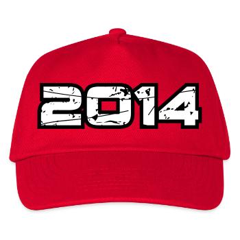 2014 - Kinder Basecap - Rot - Vorne