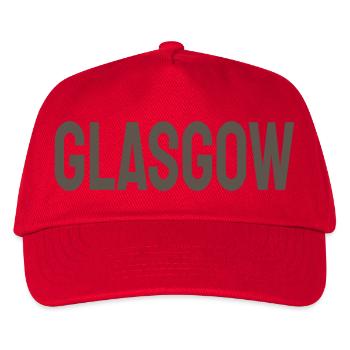 Glasgow - Casquette de baseball Enfant - rouge - Devant