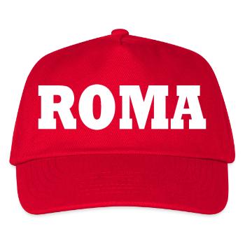 Rom - Kinder Basecap - Rot - Vorne