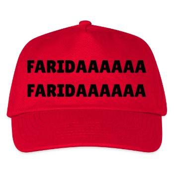 FARIDAA farid und mois - Kinder Basecap - Rot - Vorne