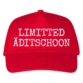 Limitted Äditschoon - Plattdeutsche Edition - Kinder Basecap - Rot - Vorne