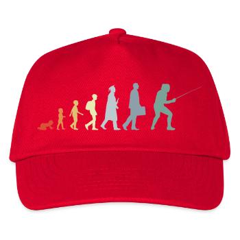 Fechter Evolution - Kinder Basecap - Rot - Vorne