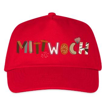 Mercredi en semaine - Casquette de baseball Enfant - rouge - Devant