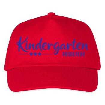 Kindergarten Absolvent - Einschulung - Kita - Kinder Basecap - Rot - Vorne
