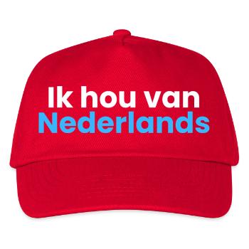 I love Dutch - Kids’ Baseball Cap - red - Front