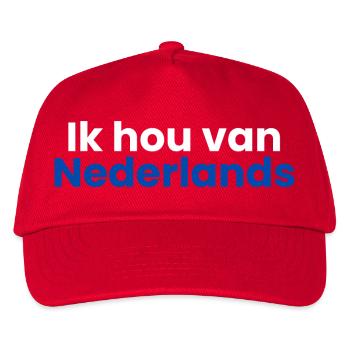 I love Dutch - Kids’ Baseball Cap - red - Front