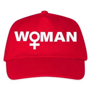 Woman - Kids’ Baseball Cap - red - Front