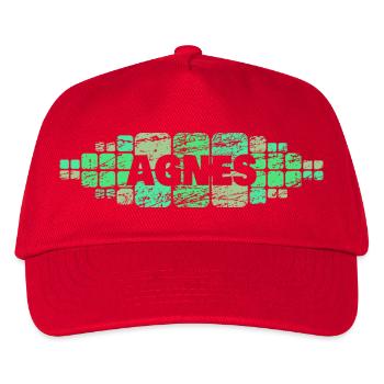 Mama Agnes - Kinder Basecap - Rot - Vorne