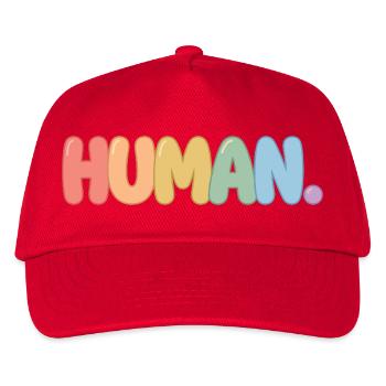 Pride Month LGBTQ – Wir sind alle Menschen - Kinder Basecap - Rot - Vorne